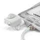 LED прожектор VIDEX F5 30W 3000-5000-6500K з датчиком руху 230V White (VL-F5-030CW-S) VIDEX (29261-000) - изображение 6