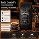 Кофе в зернах 500 г 100% арабика Jack Daniel's Fine Roasted Coffee средней обжарки зерновой кофе с кофеином для кофемашины турки гейзерной кофеварки френч-пресса вакуумная упаковка - изображение 3