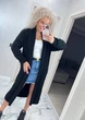 Довгий жіночий в'язаний кардиган PARIS колір Чорний, розмір One Size - изображение 5