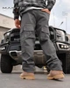 Карго брюки MANTIS® WORKMAN CARGO - серого цвета, из стрейч-котона джинсовой структуры M - изображение 4
