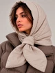 Косынка женская VILSS Cappuccino Raincoat VL-2108-RV2 Rain One Size Нюд - изображение 1