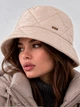 Панама женская VILSS Moncler Raincoat VL-2203-RV2 55-58 Бежевая (VL-2203-RV2) - изображение 1