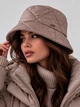 Панама женская VILSS Moncler Raincoat VL-2203-AY8 55-58 Бежевая (VL-2203-AY8) - изображение 1
