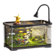Аквариум KUOTING Lazy Fish Tank для дома, гостиной и офиса, аквариум для золотых рыбок с фильтром, черная модель. - изображение 4