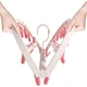 Вішалка Grace 38 Clip Hanger, складна сушарка, барвиста, багатофункціональна вішалка для дорослих та дітей, вішалка для спідньої білизни та шкарпеток - зображення 1