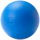 Мяч для фасций Keep, массажный мяч для йоги, мяч для глубокого расслабления мышц, тренировочный мяч для рук, синий. - изображение 4
