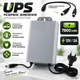 Mini UPS Folem Voltix, DC 12V/2A, 7800 Mah, бесперебойник, ИБП для роутеров + кабель делитель питания на два устройства - изображение 8
