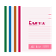 Блокноты COMIX формата A5, 60 листов, 10 штук, без спирали, школьные канцелярские принадлежности, дневник, мягкая обложка, тетрадь для упражнений, цвет C4505 - изображение 4