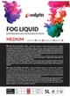 Рідина для диму Evolights FOG LIQUID MEDIUM - зображення 2