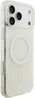 Etui na smartfon Guess IML Flowers Allover Electroplated with Pearl Strap MagSafe do Apple iPhone 18 Pro Max / Apple iPhone 17 Pro Max Białe (3666339673468) - obraz 4