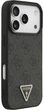 Чохол для смартфона Guess Leather 4G Triangle Strass MagSafe для Apple iPhone 18 Pro / Apple iPhone 17 Pro Black (3666339652364) - зображення 4