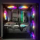 Игровой ПК Zalman N4 Black RGB Tower / Intel Core i5-12400F (6 (12) ядер по 2.5 - 4.4 GHz) / 16 GB DDR4 / 1000 GB SSD M.2 / nVidia GeForce RTX 3060 Ti, 8 GB GDDR6, 256-bit / 750W б/у - изображение 5