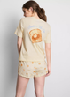 Женская пижама Primark Cotton Butter Me Up Shorty Pyjamas М Хлопковая для дома и сна Желтый (10308) - изображение 4