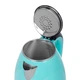 Электрочайник Delfa DK 3530 X 1,8 л бирюзовый - изображение 3
