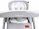 Стілець дитячий для годування 2 в 1 з функцією гойдалки VELANO Movio, light grey - зображення 5
