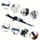 Удочка телескопическая RIAS R-133 с катушкой 133 см Blue (3_08727) - изображение 5
