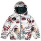 Куртка GUESS, арт. N6YL03W2661 PMNO, all-over logo and teddy bear, 6 років, 114 см - изображение 1