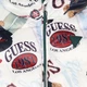Куртка GUESS, арт. N6YL03W2661 PMNO, all-over logo and teddy bear, 5 років, 108 см - изображение 2