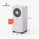 Кондиционер мобильный Klarstein Aero Ring 9000 BTU 35 м² белый - изображение 2