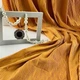 Ткань плащевая жатка IDEIA 150 см 130 гр/м2, 100% полиэстер, для курток, плащей и верхней одежды горчица 5278367 - изображение 6