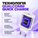Швидка зарядка для айфона 18 17 16 15 Pro Max Plus Air комплект блок живлення 20W USB-C Power Adapter кабель Type-C Type-C мережевий зарядний пристрій для телефонів iPhone iPad Android Samsung Pavlysh TC-32 - зображення 5