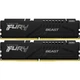 Модуль пам'яті для комп'ютера DDR5 32GB (2x16GB) 5200 MHz Beast Black Kingston Fury (ex.HyperX) - зображення 1
