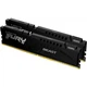 Модуль пам'яті для комп'ютера DDR5 32GB (2x16GB) 5200 MHz Beast Black Kingston Fury (ex.HyperX) - зображення 2