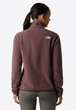 Кофта флісова жіноча The North Face Glacier 1/4 Zip Fleece Jacket рожево-коричневий колір S - изображение 4
