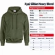 Худі Gildan Heavy Blend Оливковий S - изображение 8