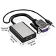 Перехідник VGA to HDMI дод. живлення та аудіо 3.5мм 77211 - изображение 6