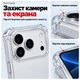 Противоударный чехол для Apple iPhone 17 Pro / 18 Pro Fruct Crystal с бортиками Anti-Yellow Прозрачный 108 - изображение 3