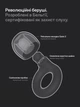 Беруши для сна Loop Earplugs Quiet 2 многоразовые силиконовые с шумоподавлением 24 дБ от храпа и шума от взрывов и выстрелов для ушей бируши луп 4 размера насадок с кейсом Mint Мятный - изображение 4