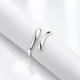 Серебряное кольцо Капельки 17,5 р - изображение 4