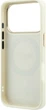 Чохол для смартфона Guess Peony 4G Small Logo MagSafe для Apple iPhone 18 Pro Max / Apple iPhone 17 Pro Max Beige (3666339654238) - зображення 6