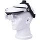 Лупа окуляри бінокулярні Magnifier 81001-H з LED підсвіткою / збільшення 1X 1.5X 2X 2.5X 3.5X - зображення 2