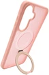 Чохол для смартфона Samsung Galaxy A57 Evelatus Shield Case With MagSafe & Stand Matte Ring Light Pink (EVESAMA57SCMSMRHP) - зображення 2