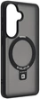Etui na smartfon Samsung Galaxy S26 Evelatus Shield Case With MagSafe & Stand Matte Ring Black (EVESAMS26SCMSMRB) - obraz 1