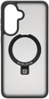 Чохол для смартфона Samsung Galaxy A57 Evelatus Shield Case With MagSafe & Stand Matte Ring Smoke Grey (EVESAMA57SCMSMRSG) - зображення 3