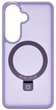 Etui na smartfon Samsung Galaxy S26 Evelatus Shield Case With MagSafe & Stand Matte Ring Lavender Purple (EVESAMS26SCMSMRLP) - obraz 3