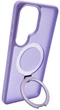 Etui na smartfon Samsung Galaxy S26 Ultra Evelatus Shield Case With MagSafe & Stand Matte Ring Lavender Purple (EVESAMS26USCMSMRLP) - obraz 2