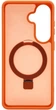 Etui na smartfon Samsung Galaxy S26 Evelatus Shield Case With MagSafe & Stand Matte Ring Orange (EVESAMS26SCMSMRO) - obraz 4