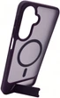 Etui na smartfon Samsung Galaxy A17 4G / A17 5G Evelatus Rubber Coated MagSafe With Stand Case Purple (EVESAMA17RCMWSP) - obraz 2