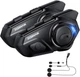 Мотогарнітура JESIMAIK Bluetooth 10-стороння система зв'язку 2 км (2 шт.) - зображення 1