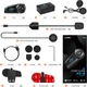 Мотогарнитура для шлема Fodsports Bluetooth-гарнитура FX-S V5.4, двухсторонняя система связи - изображение 9