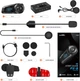Мотогарнитура Bluetooth Fodsports FX-S V5.4, двухсторонняя система внутренней связи для шлема (1 шт) - изображение 9