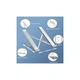 Підставка до ноутбука Choetech up to 17", aluminum, compact design (H055-SL) Choetech H055-SL 1088126 - зображення 3