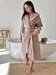 Халат жіночий з капюшоном COSY махровий Fortune 2XL бежевий 925H2W - изображение 1