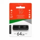 Флеш-память USB T&G Vega 64GB USB 2.0 пластиковая черная с защитным колпачком - изображение 2