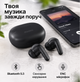 Навушники Xiaomi Redmi Buds 4 Active Black (BHR6992GL) - изображение 2