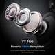 Наушники MCHOSE V9 PRO Black Беспроводная Игровая Гарнитура, Радиоканал/Bluetooth/3.5мм. Съемный Микрофон, RGB Подсветка, Объемный звук 7.1, Автономная работа 250 Часов - изображение 4